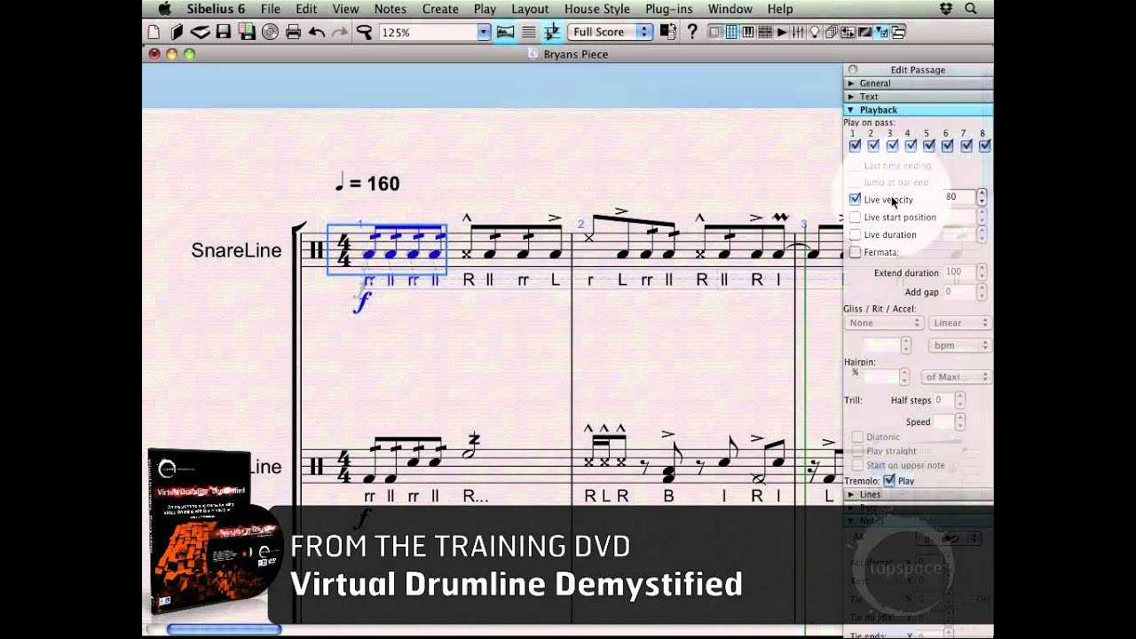drumline notation software